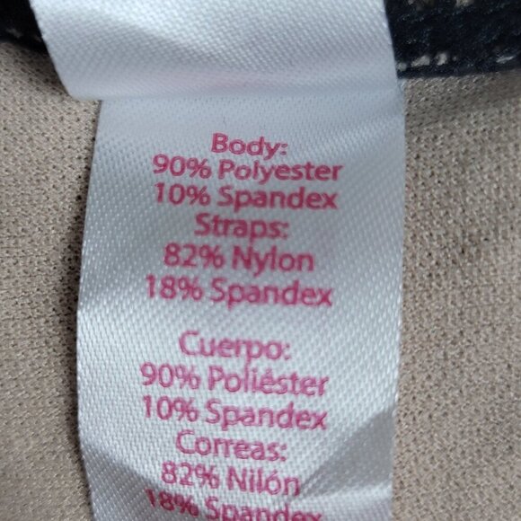 No Boundaries Lace Up One Piece Swimsuit Black Lined Padded Juniors S (3-5) - Picture 8 of 9